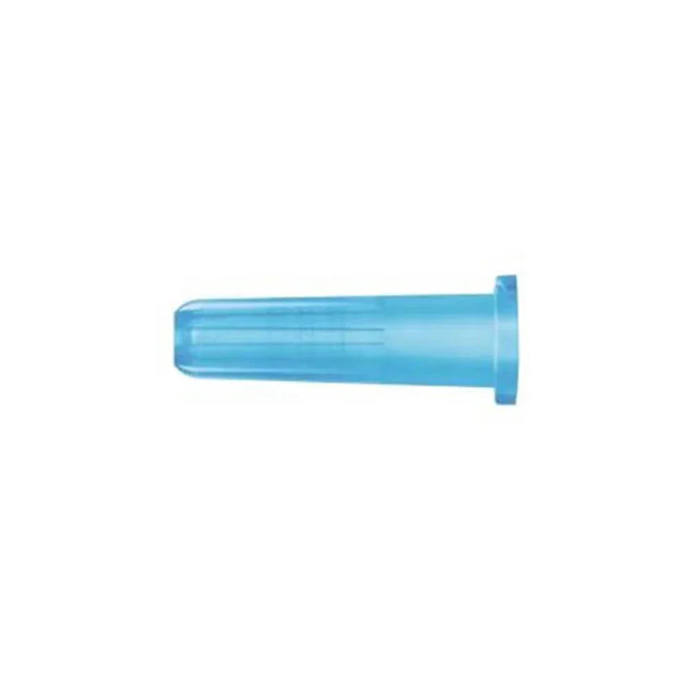 BD Syringe Tip Cap, Blue - Box of 200