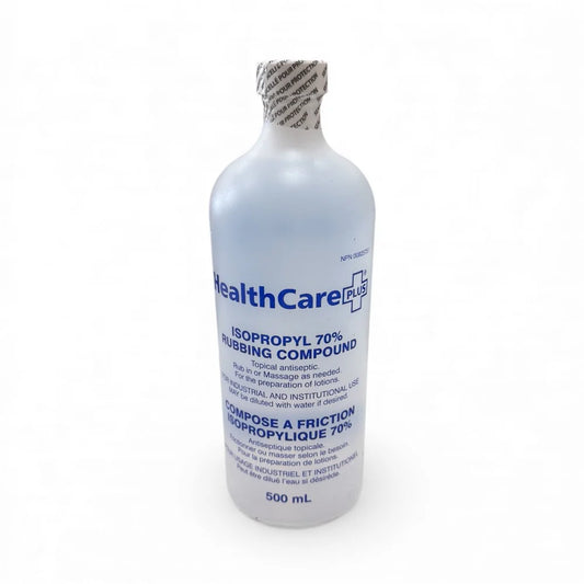 70% Isopropyl Alcohol, Colorless - 500ml Bottle